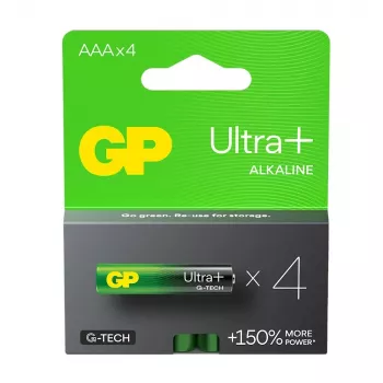 Sārma baterijas LR03 /AAA GP ULTRA+ 4 gab.