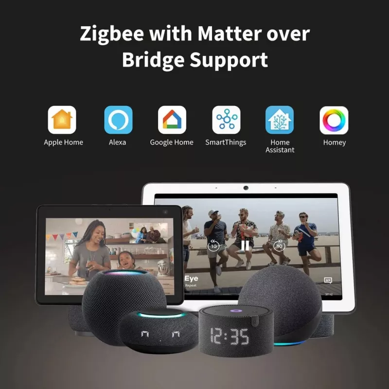 AQARA displeja slēdzis V1 (WS-K02D) - Zigbee slēdzis ar displeju