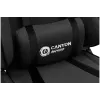 Canyon FCH01 - Crest - spēļu krēsls ar auduma pārvalku - pelēks