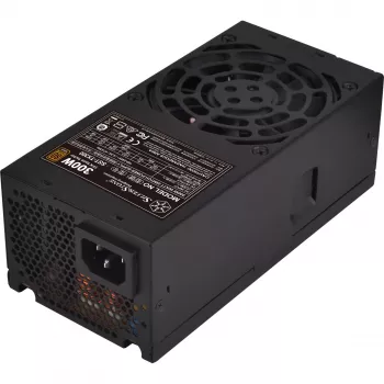 SilverStone TFX Series SST-TX300 - Barošanas bloks (iekšējais) - TFX12V / ATX12V 2,4 - 80 PLUS Bronze - AC 100-240 V - 300 Watt - aktīvs PFC - Melns (SST-TX300)