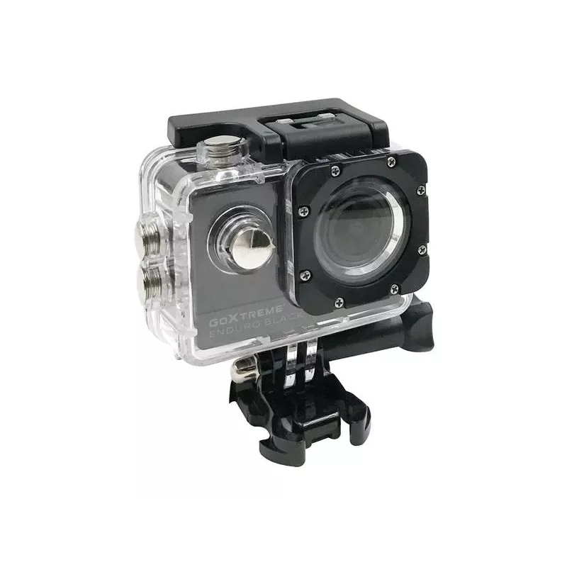Easypix GoXtreme Enduro Melns - Action Camera - montējama - 4K / 30 fps - 8.0 MPix - Wi-Fi - zemūdens līdz 30 m - Melna