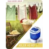 Adler | AD 8051 | Veļas mašīna | Energoefektivitātes klase | Augšas ielāde | Mazgāšanas ietilpība 3 kg | Nenoteikts RPM | Dziļums 37 cm | Platums 38 cm | Balta/Zila