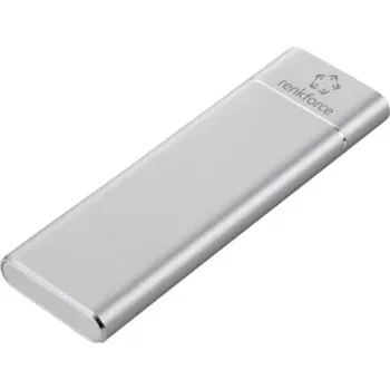 Renkforce RF-HDE-100 M.2 SSD korpuss USB-C® (USB 3.2 Gen 2) 10 Gbit/s M.2 PCIe NVMe 2230, 2242, 2260, 2280 RF-6058280 (RF-6058280)