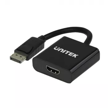 Unitek DisplayPort to HDMI 1080P Full HD Adapter Melns