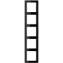 Jung rāmis 5-vietīgs melns horizontāls/vertikāls LS 985 SW (LS985SW)