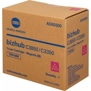 Konica Minolta TNP-48M tonera kasetne 1 gab. Oriģināls Fuksīna krāsa