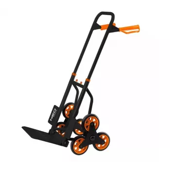 Kāpņu transporta ratiņi NEO tools 84-402, salokāmi rokas ratiņi, 150 kg kravnesība