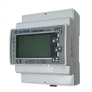 Elektrības skaitītājs Growatt PV Smart Meter TPMCTE100A 100A — PV sistēmām, TA-mērījums