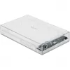 HDD/SSD korpuss DeLOCK 42623 caurspīdīgs 2.5/3.5 collu