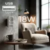Strāvas sadalītājs MACLEAN MCE249 F/W — 2x elektrotīkla rozetes (16A + 6A) un 4x USB (2x A, 2x C PD 20W)