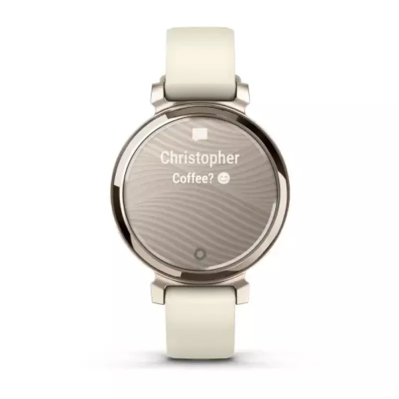 Garmin Lily 2 35 mm Digitāls 240 x 201 pikseļi skārienekrāns, zelta, GPS (satelīta)