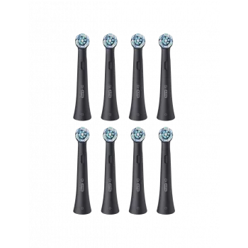 Oral-B iO Ultimate Clean rezerves zobu birstes galviņas, melnas, 8 gab.