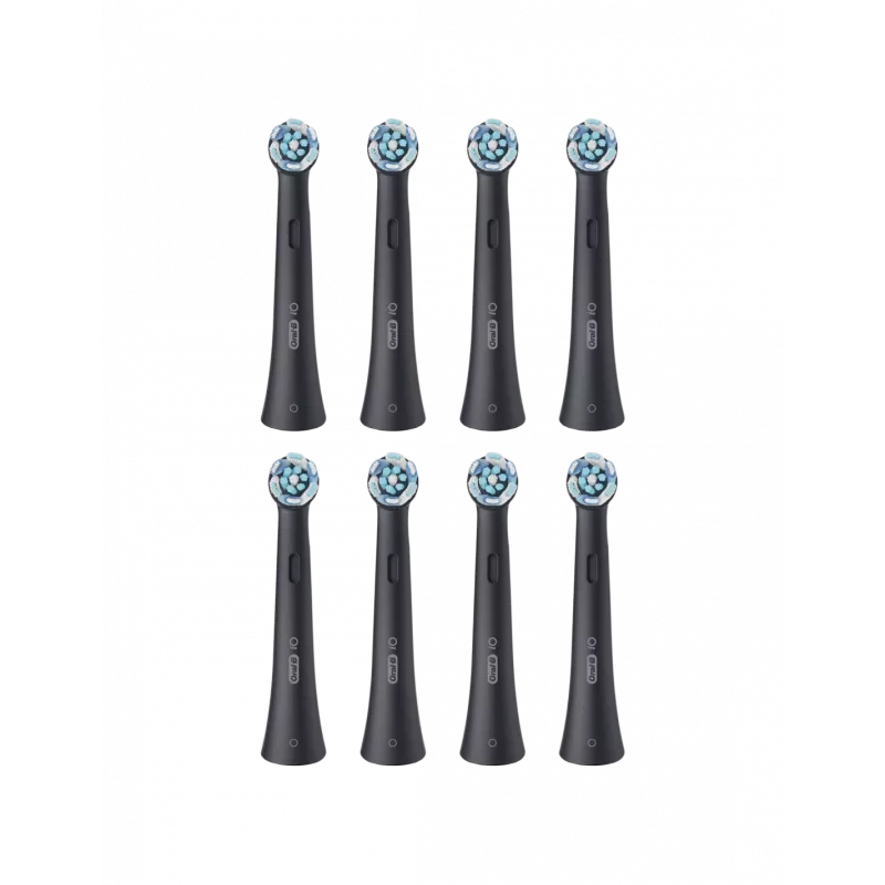 Oral-B iO Ultimate Clean rezerves zobu birstes galviņas, melnas, 8 gab.