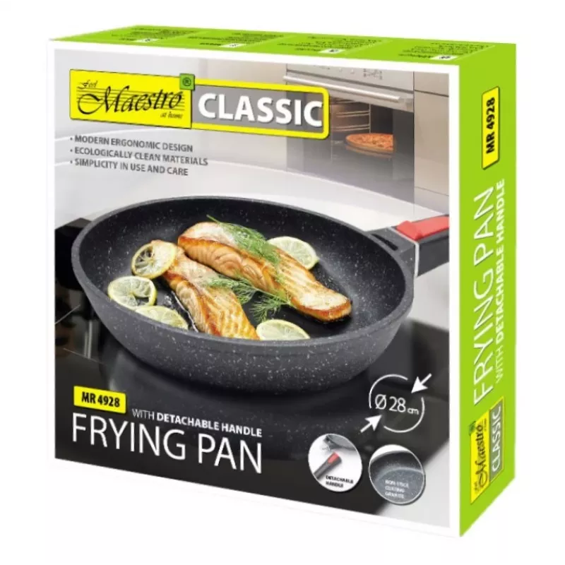 Feel-Maestro MR-4928 panna Wok/maisāmā panna Apaļa