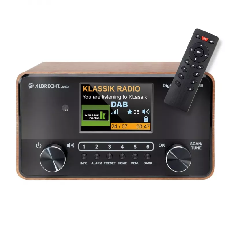 Albrecht DR 865 Senior digitālais radio (atvērts iepakojums)