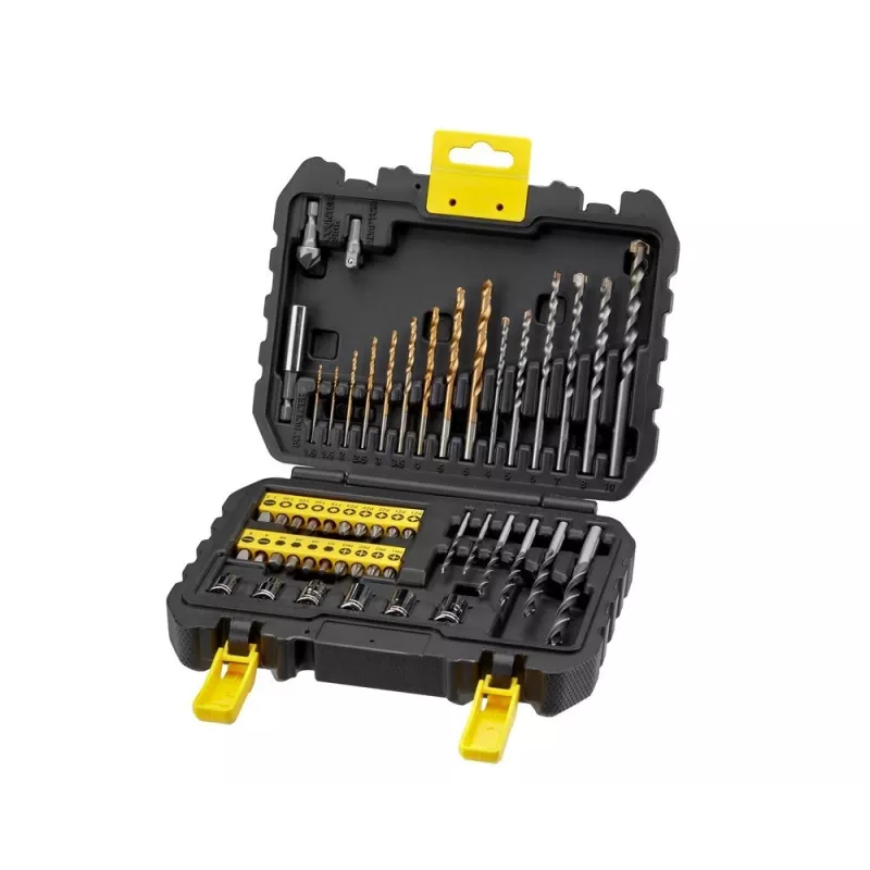 Rokas instrumentu komplekts STANLEY STA88546 — 50 gab. universāls urbju un darbnīcas komplekts ar futrāli, piemērots kokam