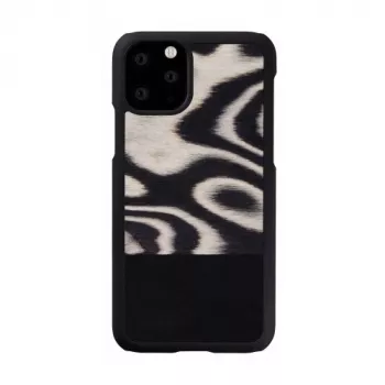 Viedtālruņa maciņš man and wood iPhone 11 Pro — leoparda melna aizsargapvalks