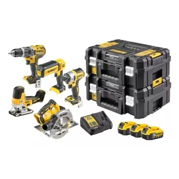 Elektroinstrumentu komplekts DeWALT DCK500P3T-QW, 18V, 3 baterijas