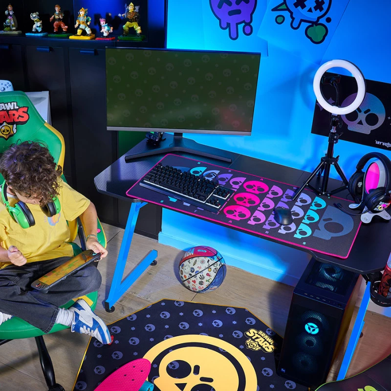 Subsonic Gaming pele Pad XXL Brawl Stars Skull Repeater