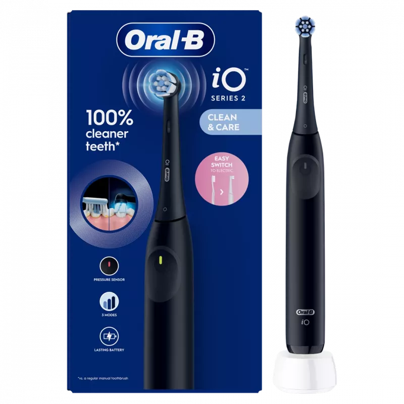Oral-B iO2 elektriskā zobu birste Night Black