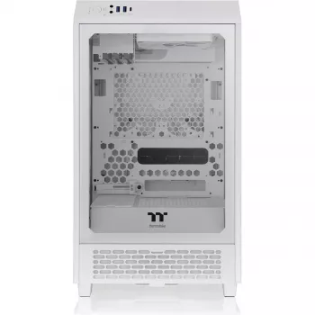 Thermaltake The Tower 200 Micro-Tower Mini-ITX korpuss ar displeja logu balts