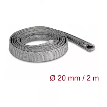 Kabeļu apvalks DeLOCK 20830 pelēks 1,5 cm