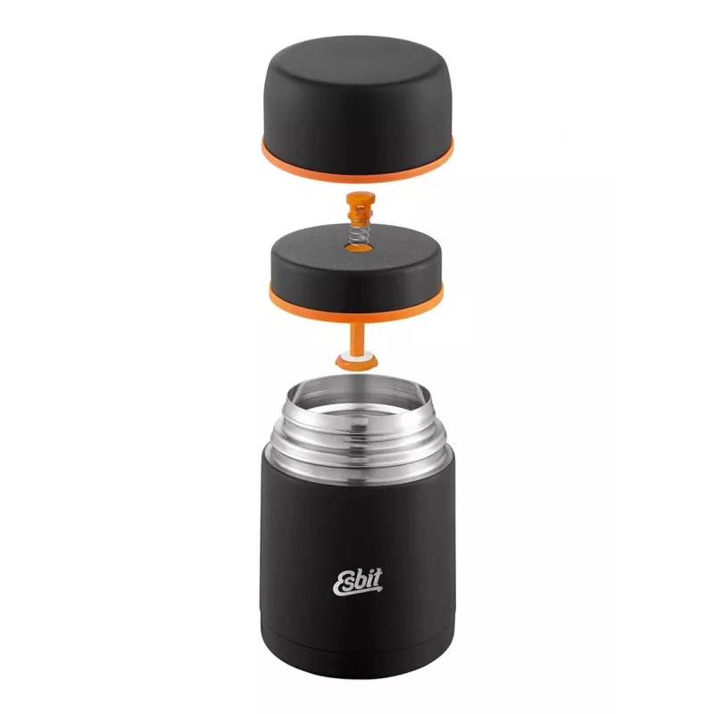 Termos obiadowy Esbit Food Jug 500ml, melns