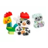 Konstrukciju rotaļlieta LEGO DUPLO Animal Train 10412 — 19 gab., vecumam no 1,5 gadiem, 170×60×430 mm