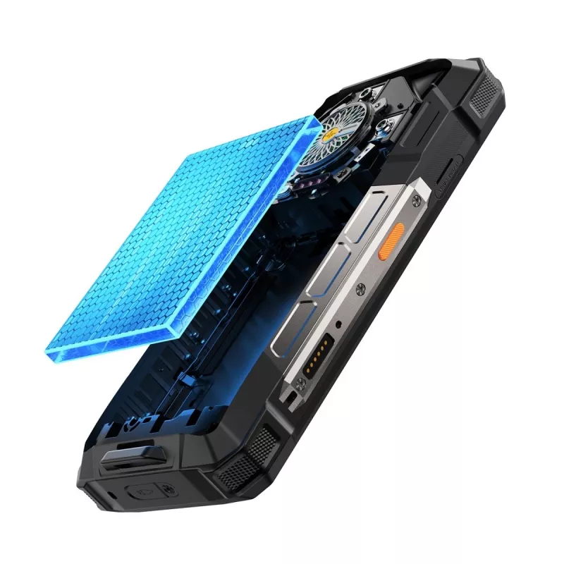 Izturīgs viedtālrunis UleFone Armor 33 5G 6,3 collas — 12 GB RAM, 512 GB atmiņa, Melns