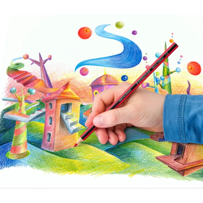 Krāsainie zīmuļi Staedtler Noris colour 185 Daudzkrāsains 24 gab.