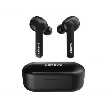 Lenovo TWS bezvadu Bluetooth austiņas HT28 melnas