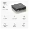 Mercusys 5 portu Gigabit darbvirsmas slēdzis ar 4 portu PoE+