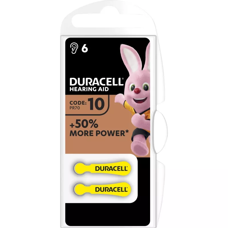 Vienreizēja baterija Duracell DA10