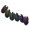 Esperanza MX211 LIGHTNING - Pele - USB - Pele - Optiskā - 6 pogas - Melna