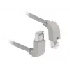 Tīkla kabelis DeLOCK 85861 RJ-45 Cat6 0,5 m pelēks