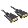 Kabelis DVI-D > DVI-D (melns, 5 metri, Single Link, 18+1)