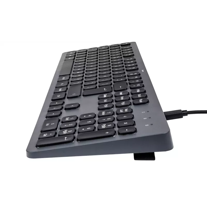 vadu tastatūra CK-400 melni pelēka