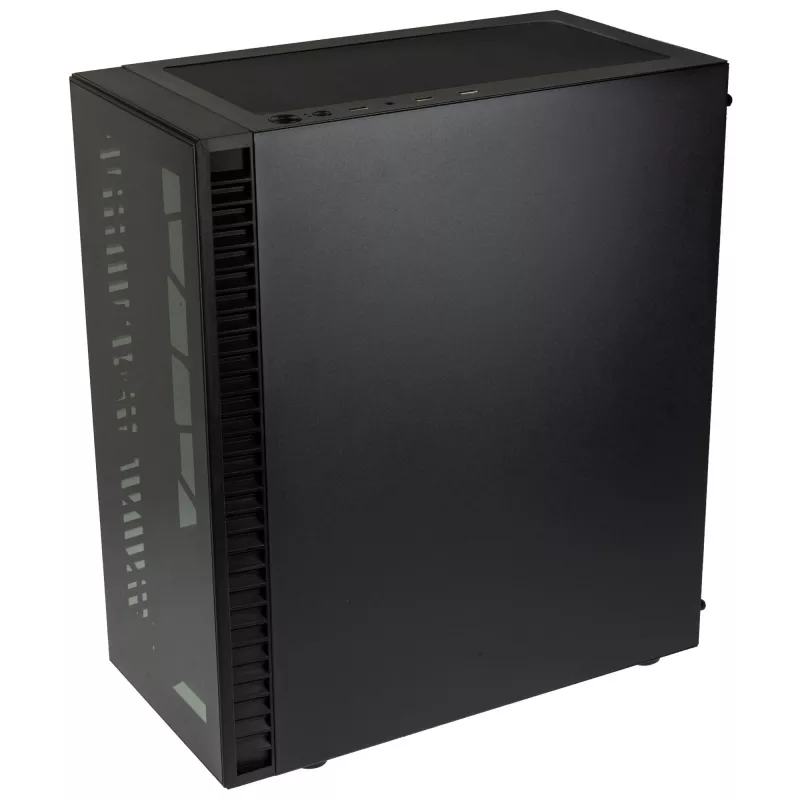 Datorkorpuss Kolink Observatory HF Glass Core Midi-Tower - melns