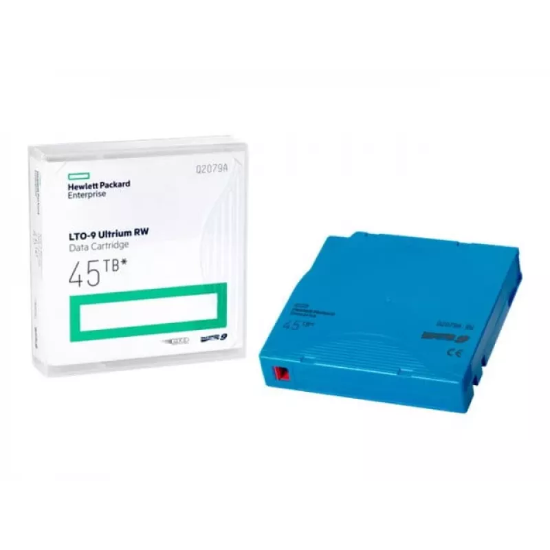 HPE LTO-9 Ultrium 45TB RW Datu kasetne