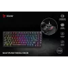 Savio Phenix SAVGK-RED spēļu tastatūra USB RF bezvadu Bluetooth QWERTY