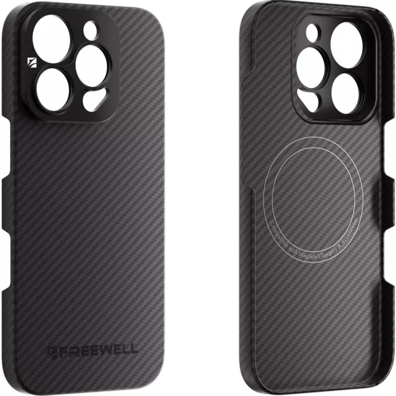 Aizsargājošs Freewell maciņš iPhone 16 Pro Max ar integrētu 17 mm objektīva stiprinājumu