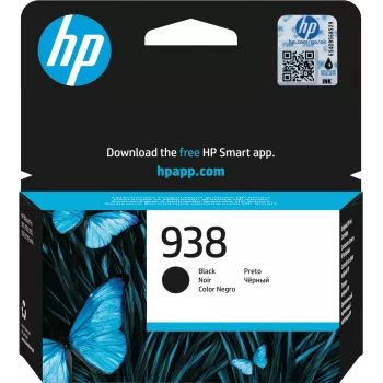 Cartridge HP Ink 4S6X8PE 938 Melns