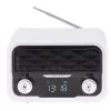 Adler AD 1185 — Pārnēsājams FM radio, Bluetooth 4.0, MP3, SD karte, AUX, 1800 mAh baterija, LCD displejs, uzlāde caur micro-USB
