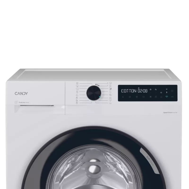 CANDY veļas mazgājamā mašīna BR 49B8-S, 9 kg, 1400 apgr./min, energoefektivitātes klase A, balta