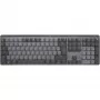 Logitech Master Series MX Mechanical - Tastatūra - ar fona apgaismojumu - Bezvadu - Bluetooth LE - QWERTY - Nordic (dāņu/somu/norvēģu/zviedru)