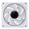 120 mm korpusa ventilators Jonsbo ZK-120W Reverse ARGB balta, 120 mm PWM, ar apvalkotu kabeli