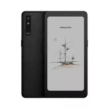 E-lasītājs Onyx BOOX Palma 2 Pro — 6,13 collas 824×1648, 8GB RAM, 128GB, Android 15, pirkstu nospiedumu sensors, Wi‑Fi, Bluetooth 5.1, SIM slots, 3950 mAh, melns