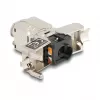 Tīkla kabeļu savienotājs DeLOCK 88198 LSA uz LSA Cat.6A STP 31.6 mm nerūsējošais tērauds