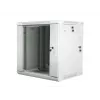 DIVSEKCIJU SIENAS MONTĀŽAS SKAPIS 19 inch 12U 600X600 PELĒKS LANBERG (PLAKANS IEPAKOJUMS)