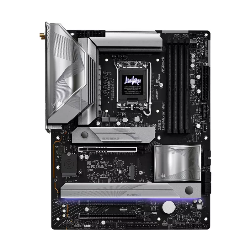 ASRock Z890 LiveMixer WiFi ATX mātesplate